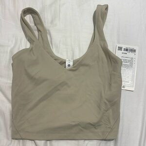 NWT LULULEMON ALIGN TANK MOJAVE TAN SIZE 4
